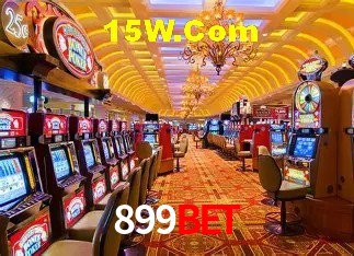 Interface moderna da plataforma 899Bet